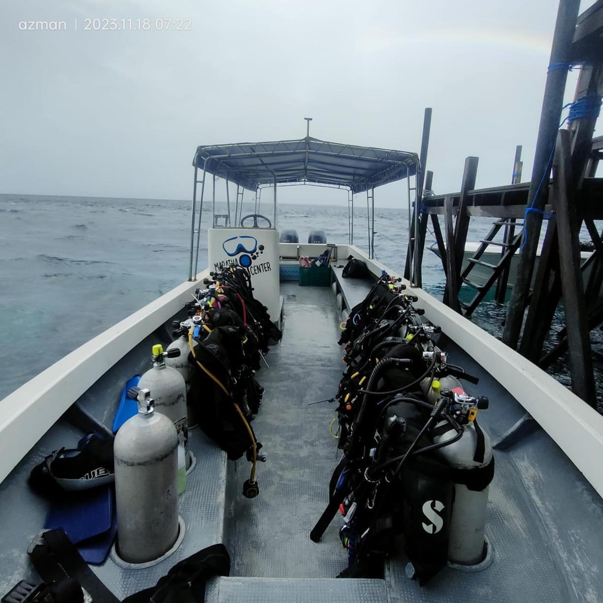 Maratua Dive Center And Lodge Maratua Island Екстериор снимка